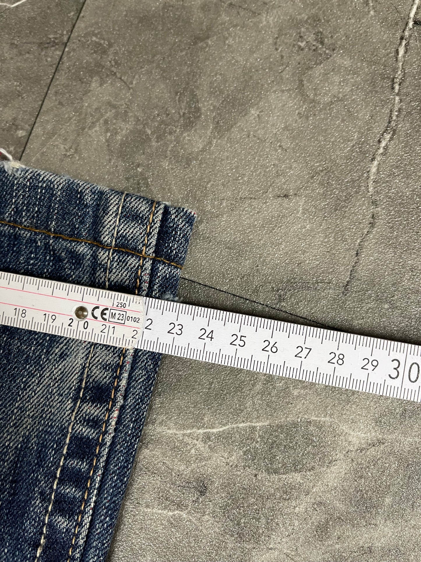 Rare Korean Buckaroo Heavy Washed Jeans S