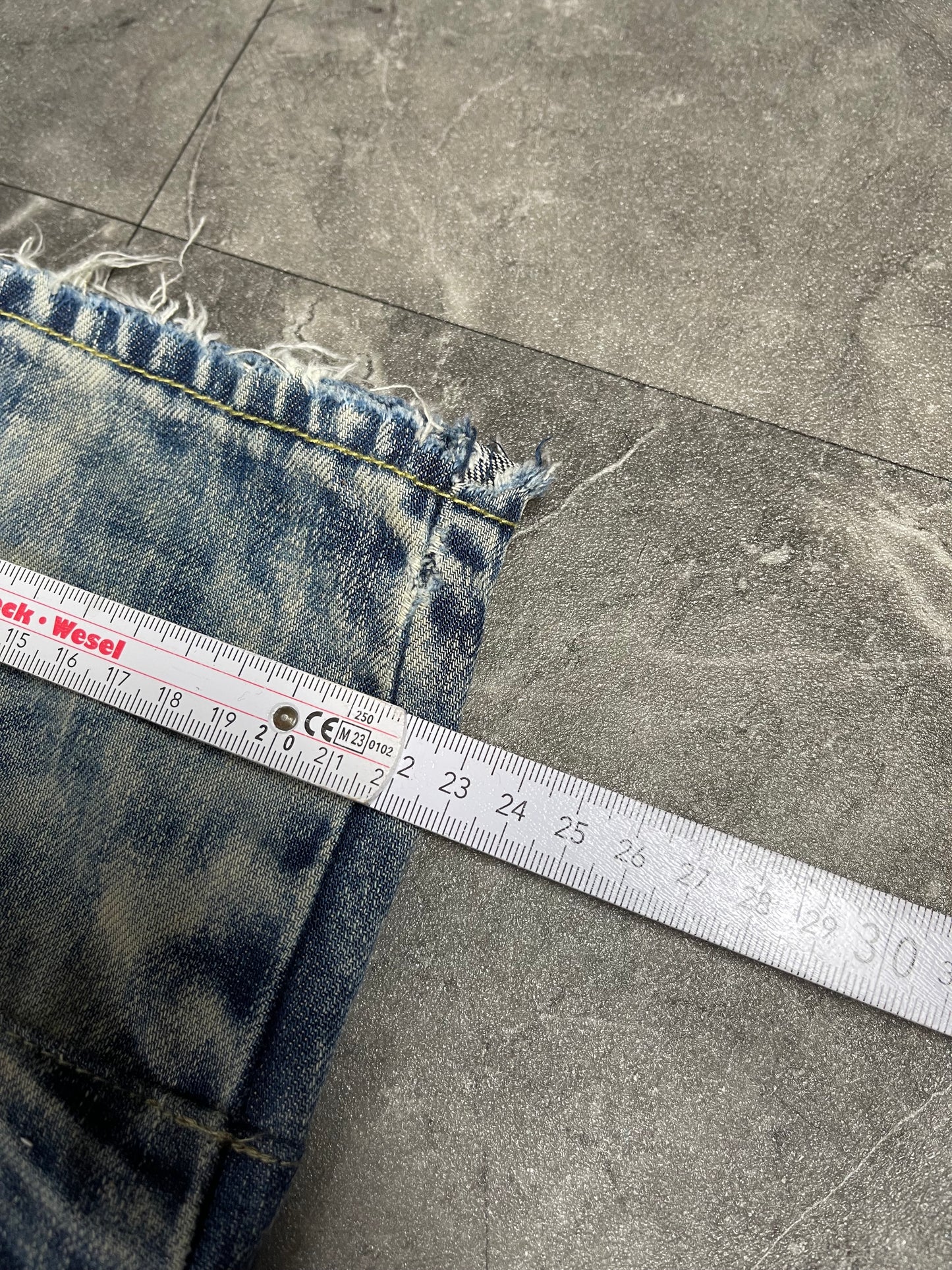 Rare Japanese Heavy Washed Denim M-L