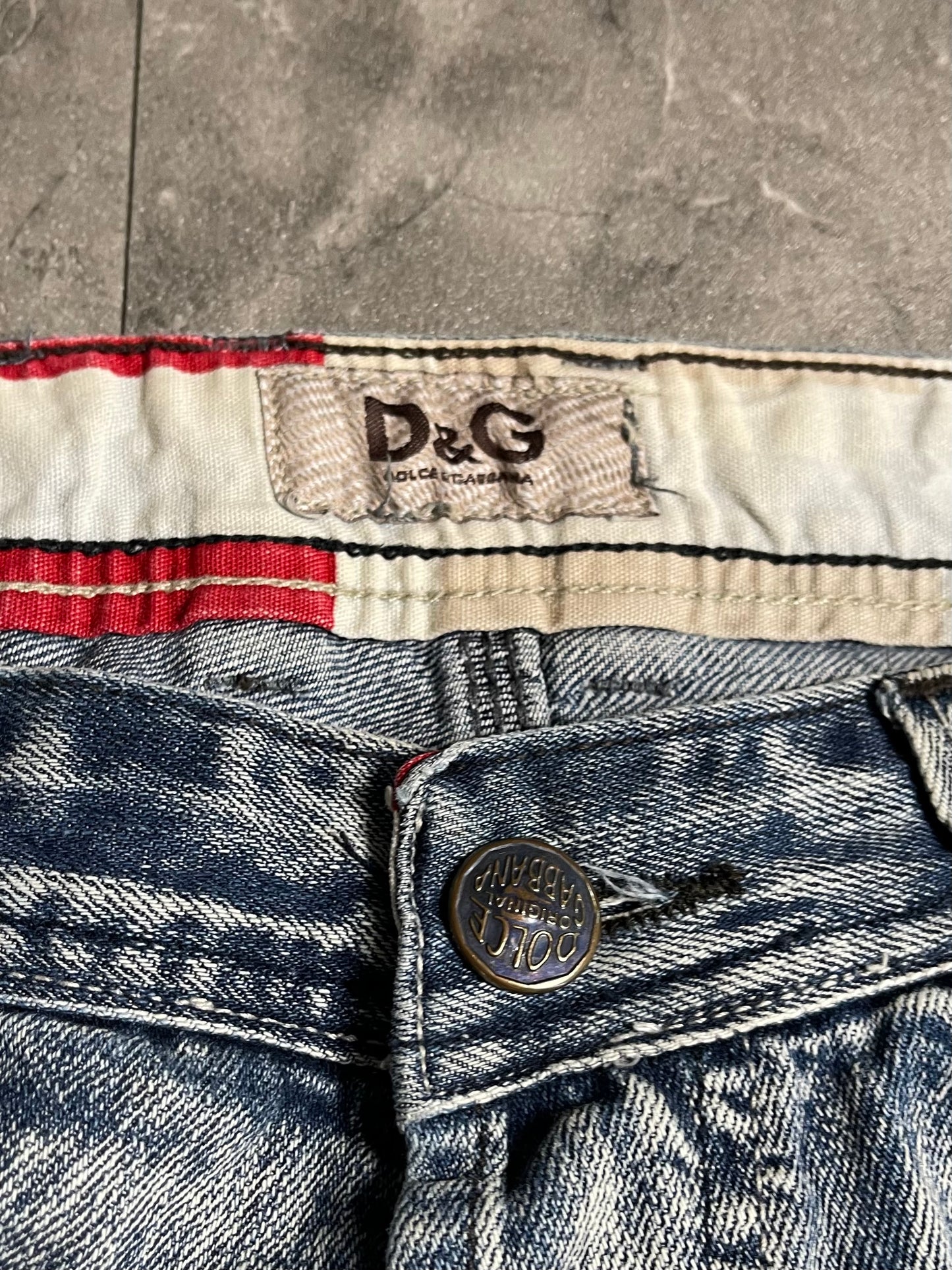 Rare Heavy Washed Dolce & Gabbana Jeans M
