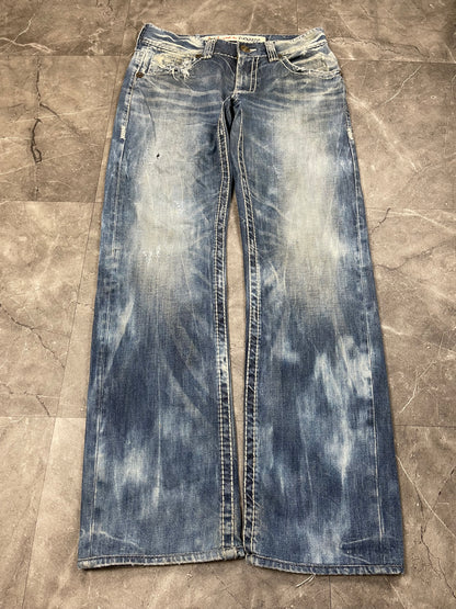 Rare Korean Buckaroo Heavy Washed Denim M