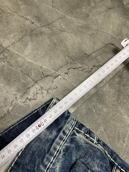 Rare Korean Buckaroo Heavy Washed Jeans M