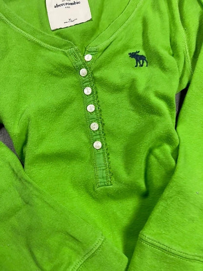 Abercrombie and Fitch Henley Size XS (Kiids XL)