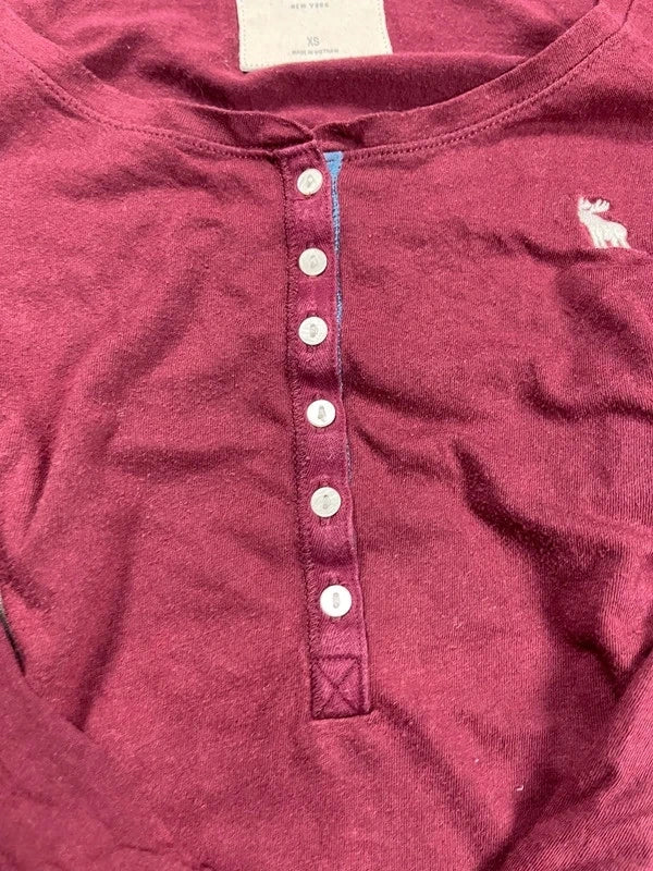 Abercrombie and Fitch Henley XS