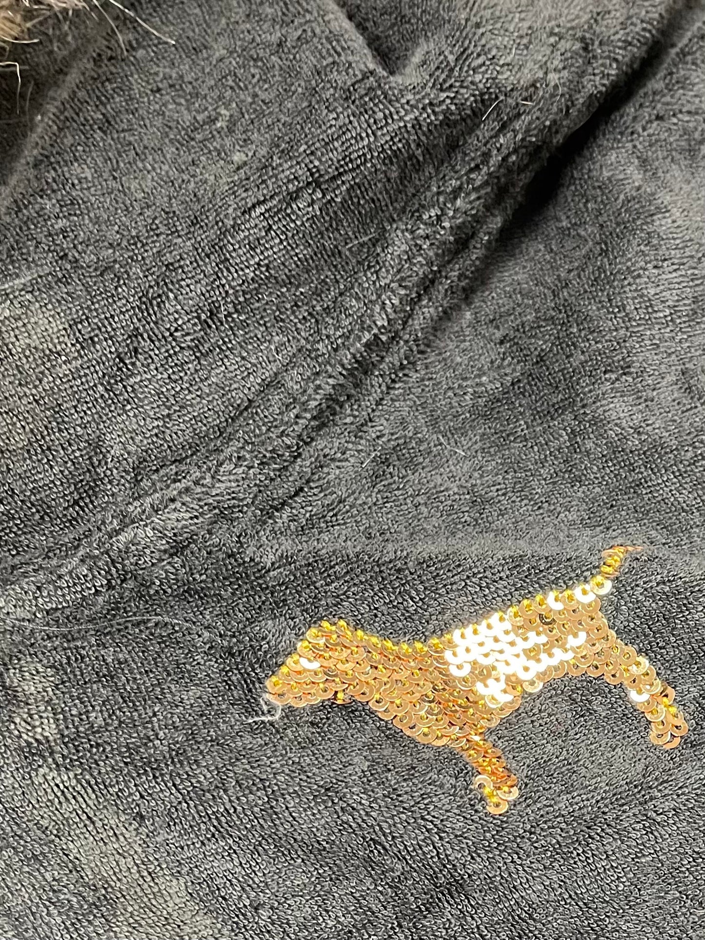 Rare Victoria’s Secret Velour Zip Jacket S (tag m)