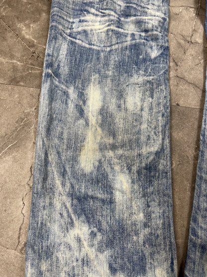 Rare Korean Buckaroo Heavy Washed jeans  M