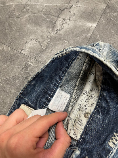 Rare Korean Buckaroo Heavy Washed Denim M