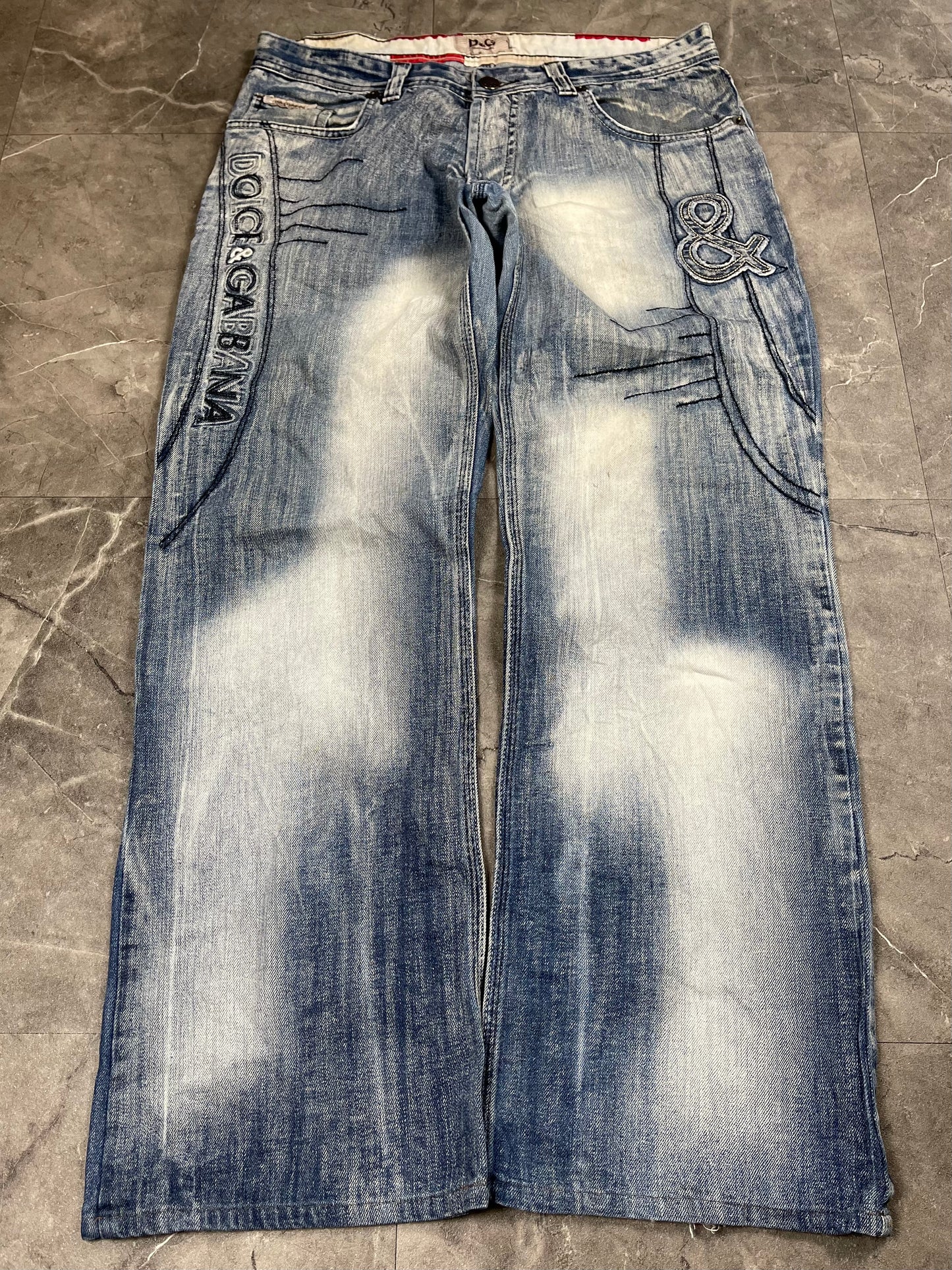 Rare Heavy Washed Dolce & Gabbana Jeans M