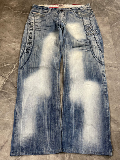Rare Heavy Washed Dolce & Gabbana Jeans M