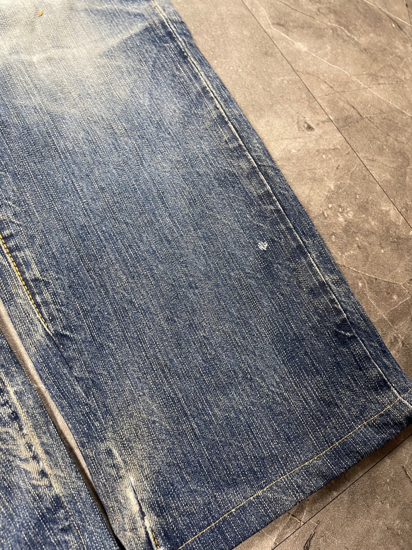 Rare Japanese Heavy Washed Denim M