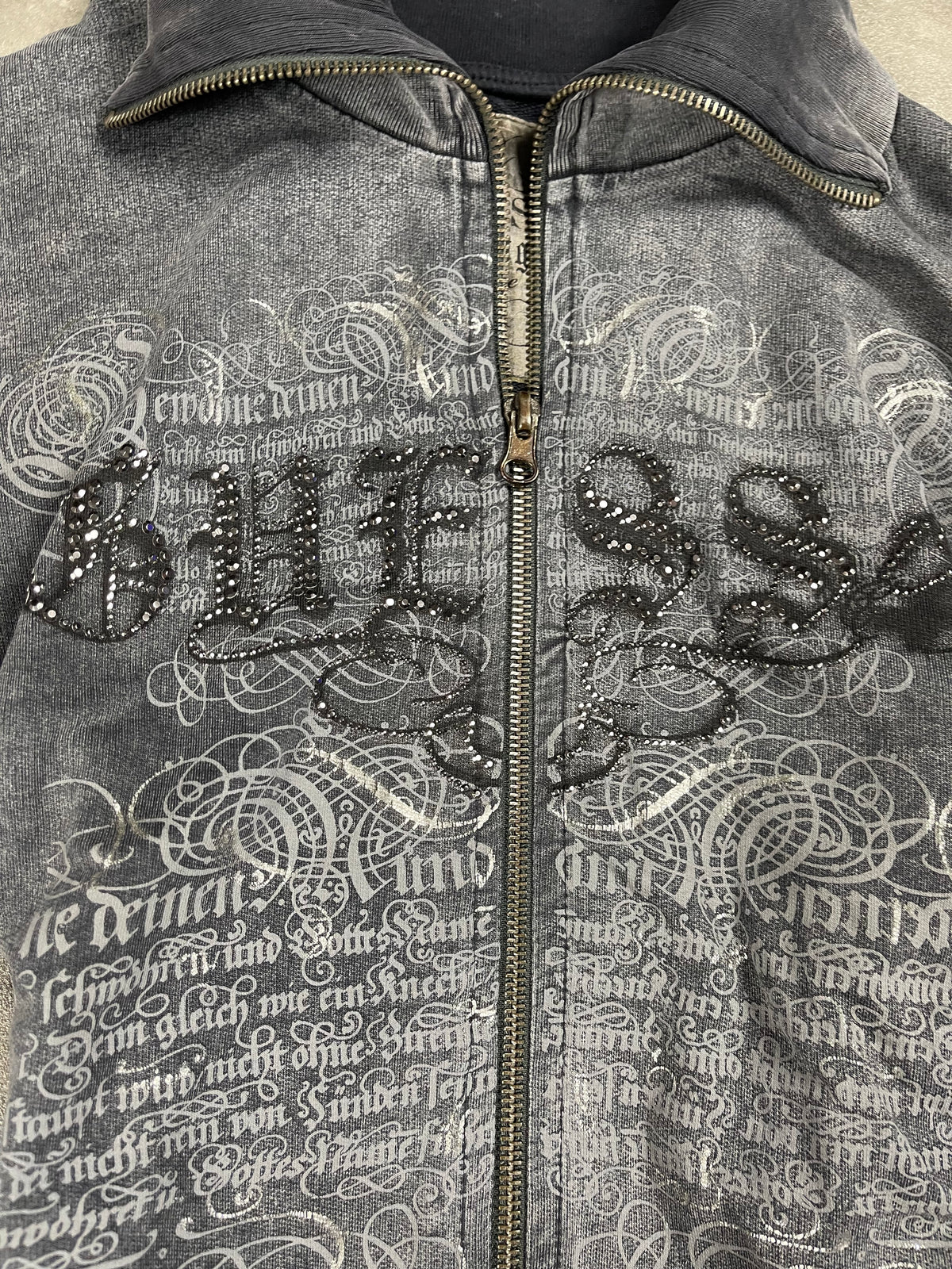 Guess Zip Hoodie Size S