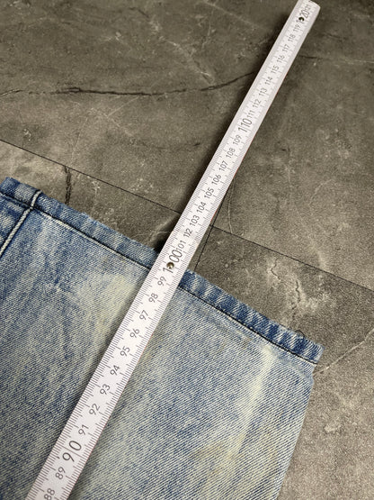 Rare Korean Buckaroo Heavy Washed Jeans M