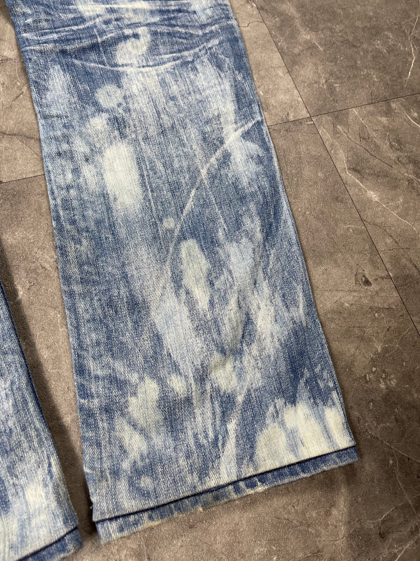 Rare Korean Buckaroo Heavy Washed jeans  M