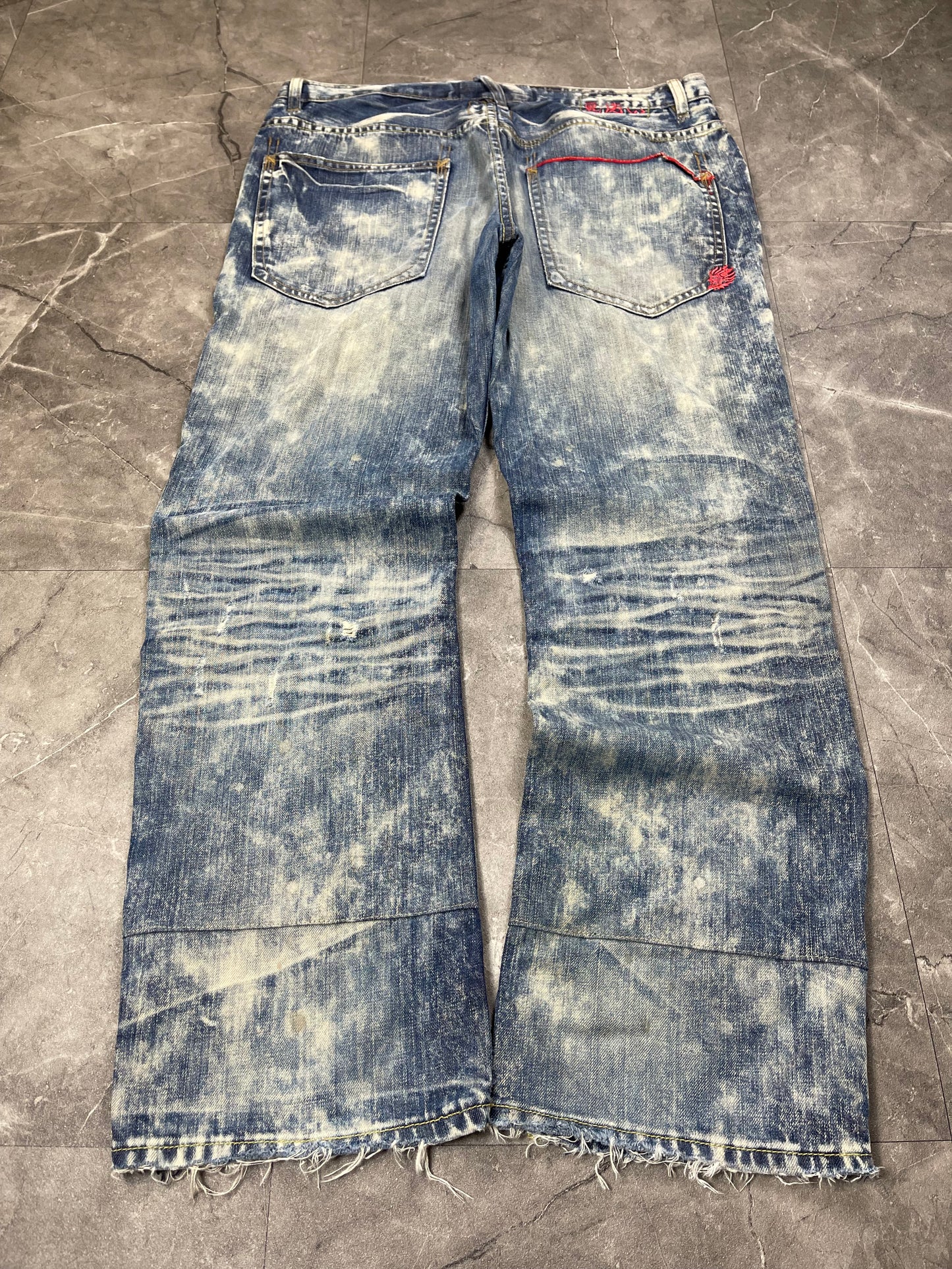 Rare Japanese Heavy Washed Denim M-L