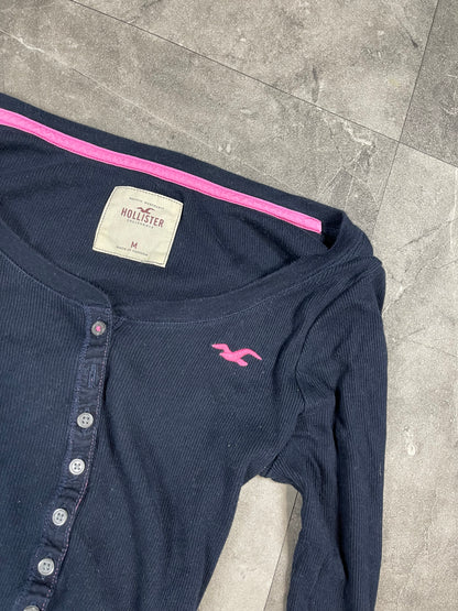 Hollower Henley Top Size M