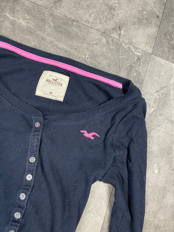 Hollower Henley Top Size M