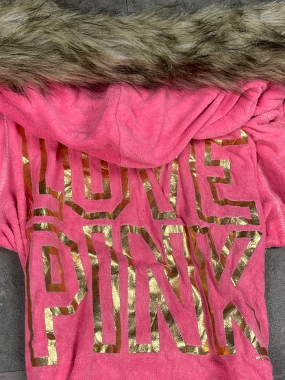 Rare Victorias Secret Velour Jacket Size M