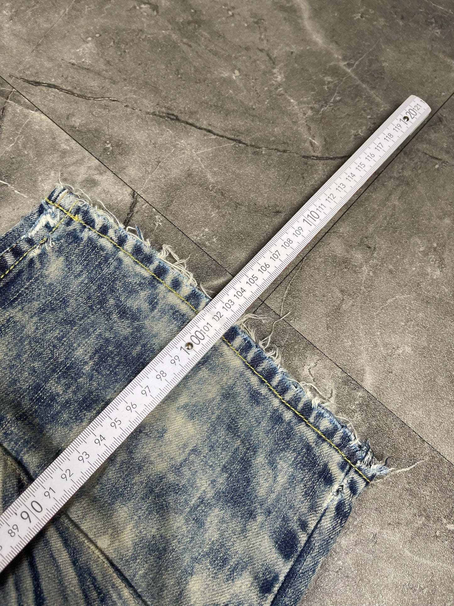 Rare Japanese Heavy Washed Denim M-L