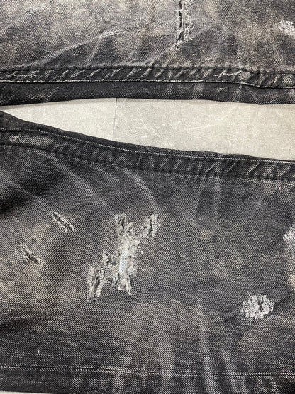 Rare Korean Buckaroo Heavy Washed Jeans M
