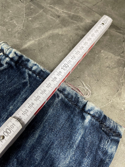 Rare Korean Buckaroo Jeans Heavy Washed M