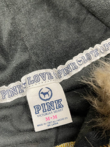 Rare Victoria’s Secret Velour Zip Jacket S (tag m)