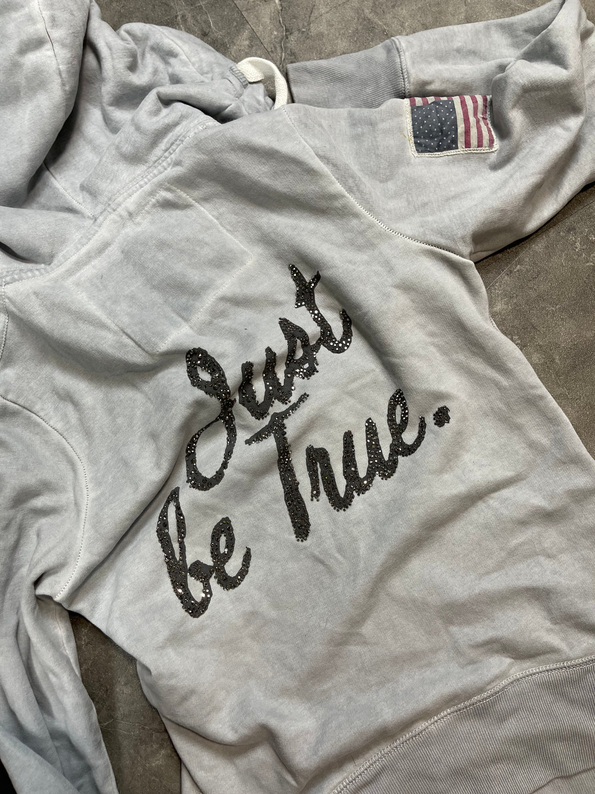 True Religion Zip Hoodie S