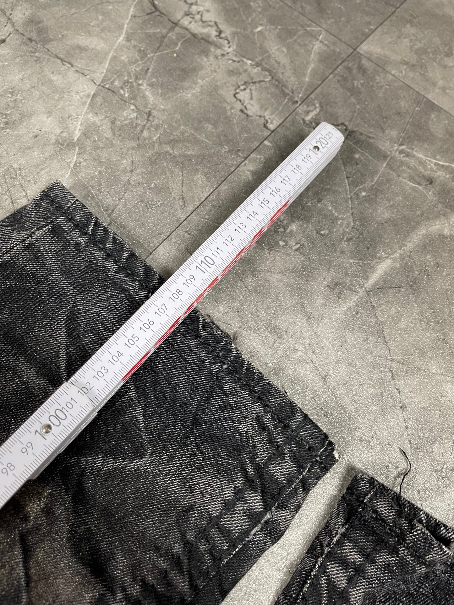 Rare Korean Buckaroo Heavy Washed Jeans M