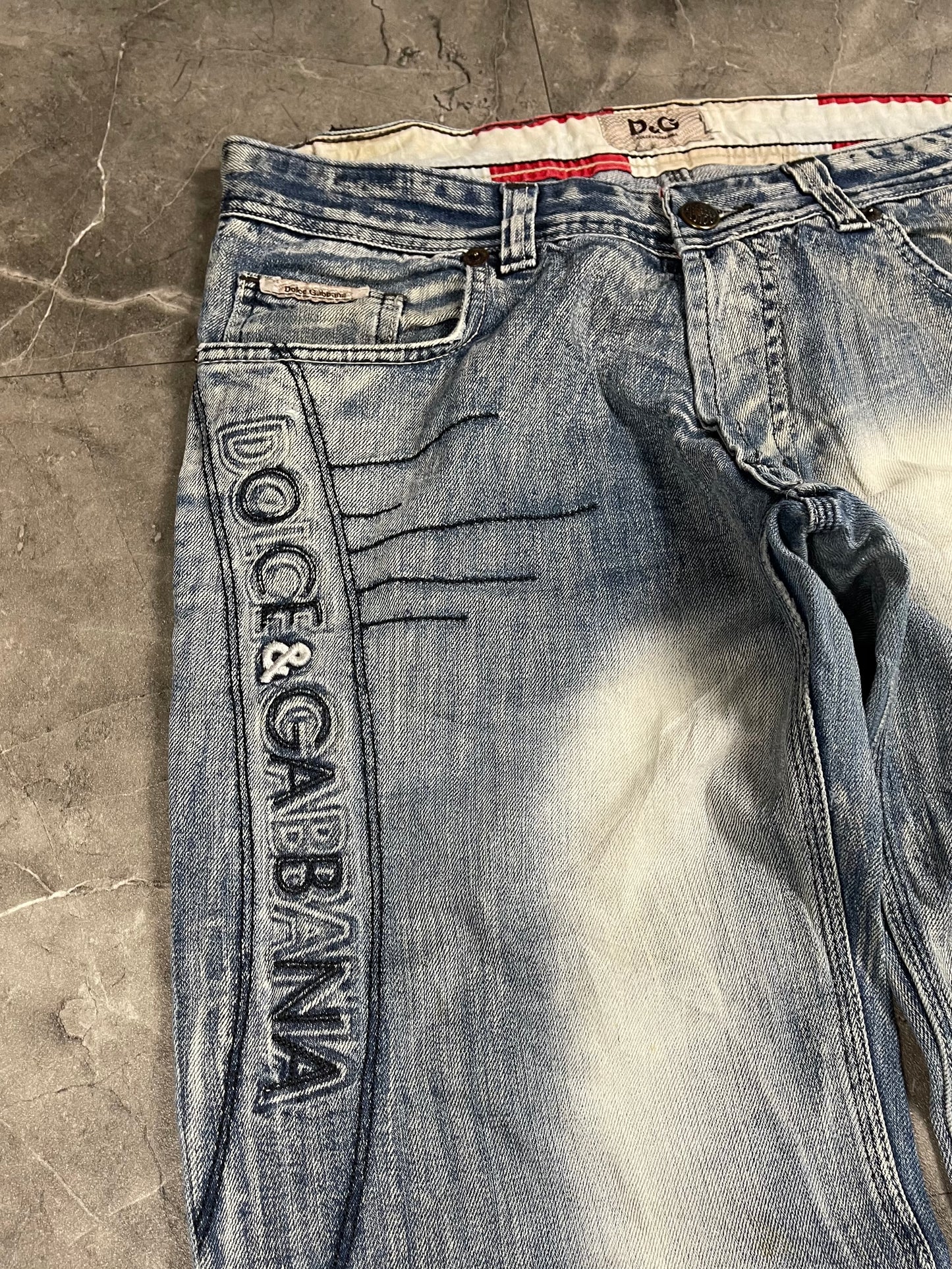 Rare Heavy Washed Dolce & Gabbana Jeans M