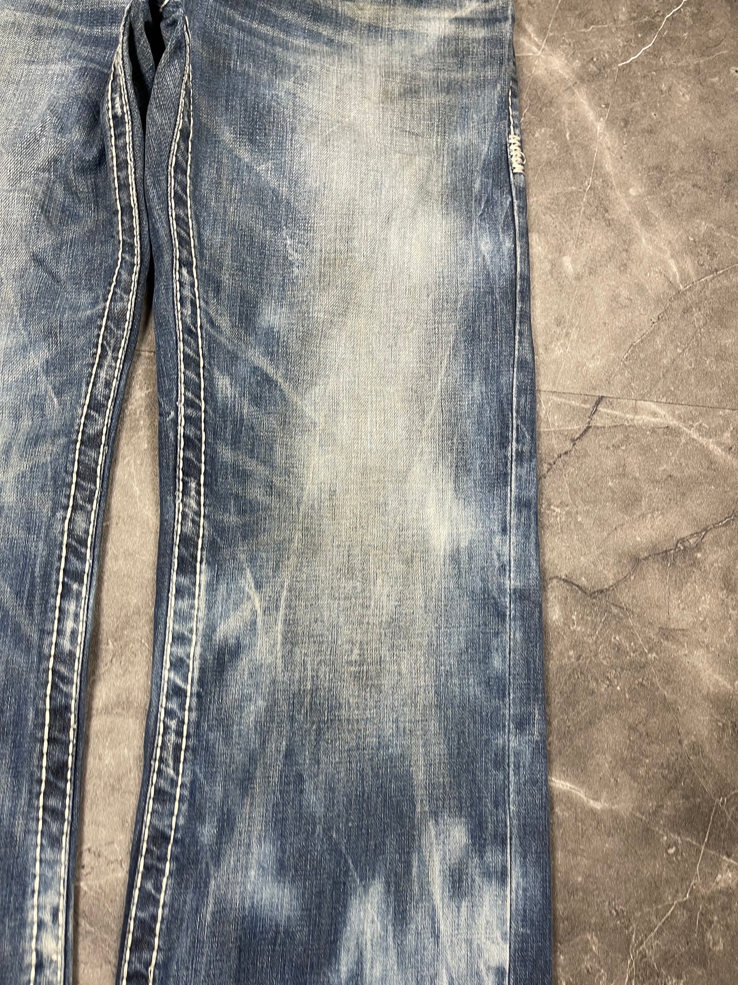 Rare Korean Buckaroo Heavy Washed Denim M