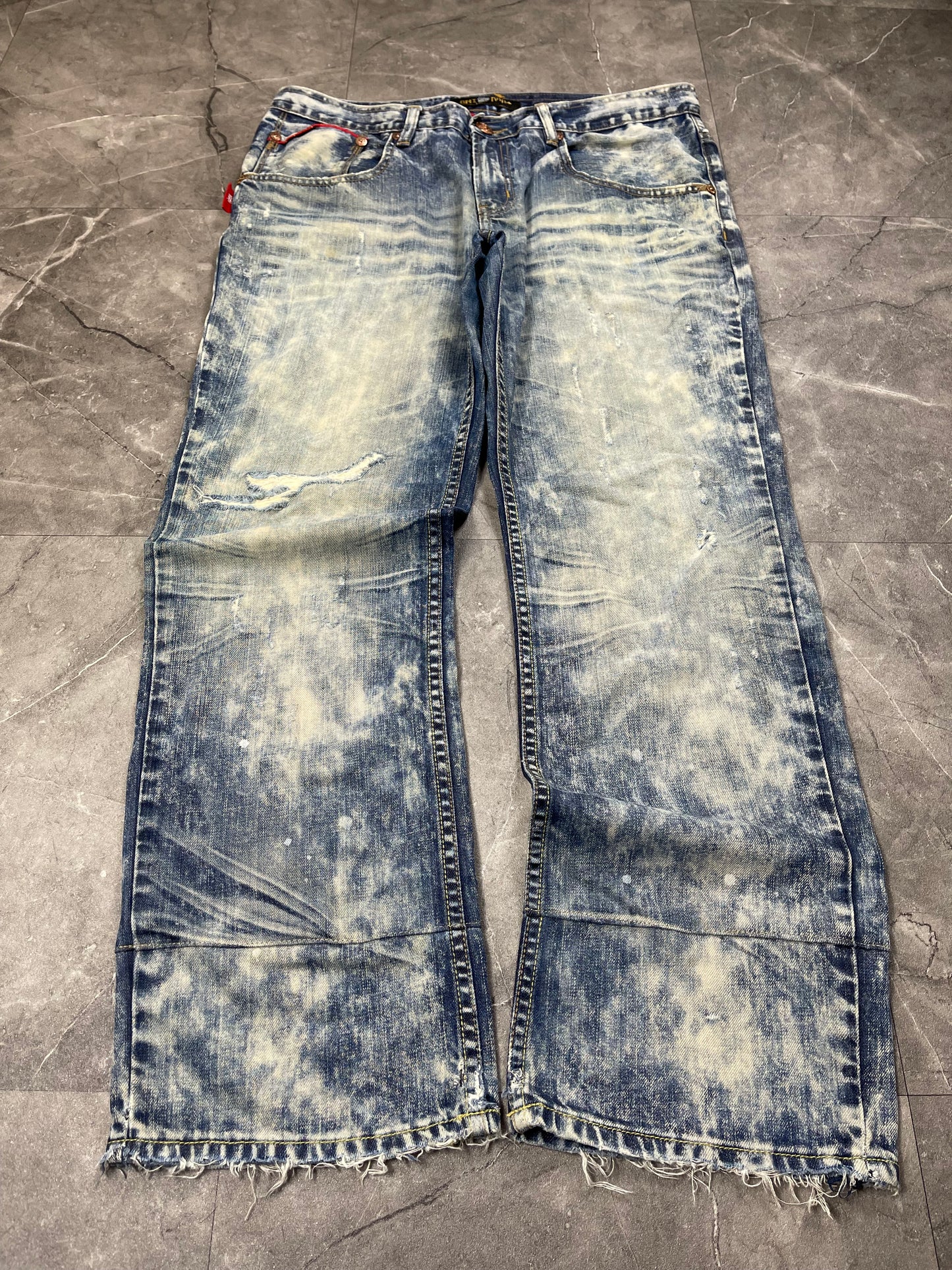 Rare Japanese Heavy Washed Denim M-L
