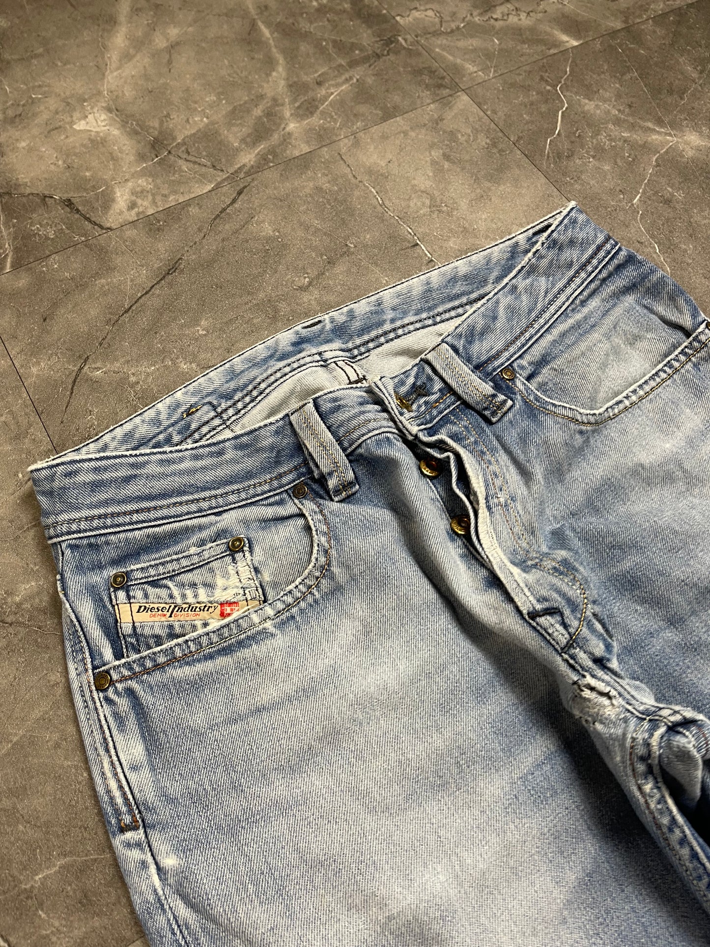 Rare Diesel Washed Baggy Jeans Size S