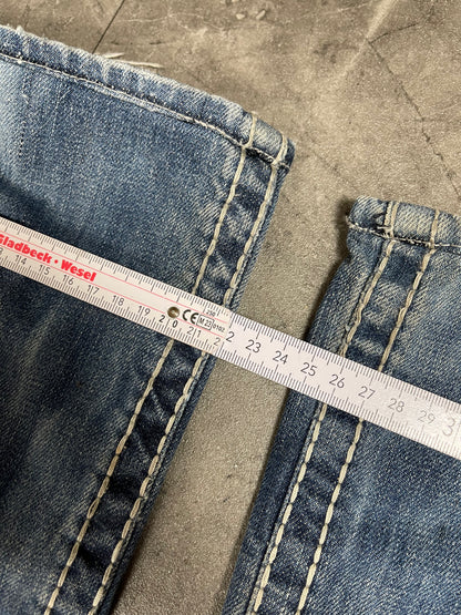 Rare Korean Buckaroo Heavy Washed Denim M