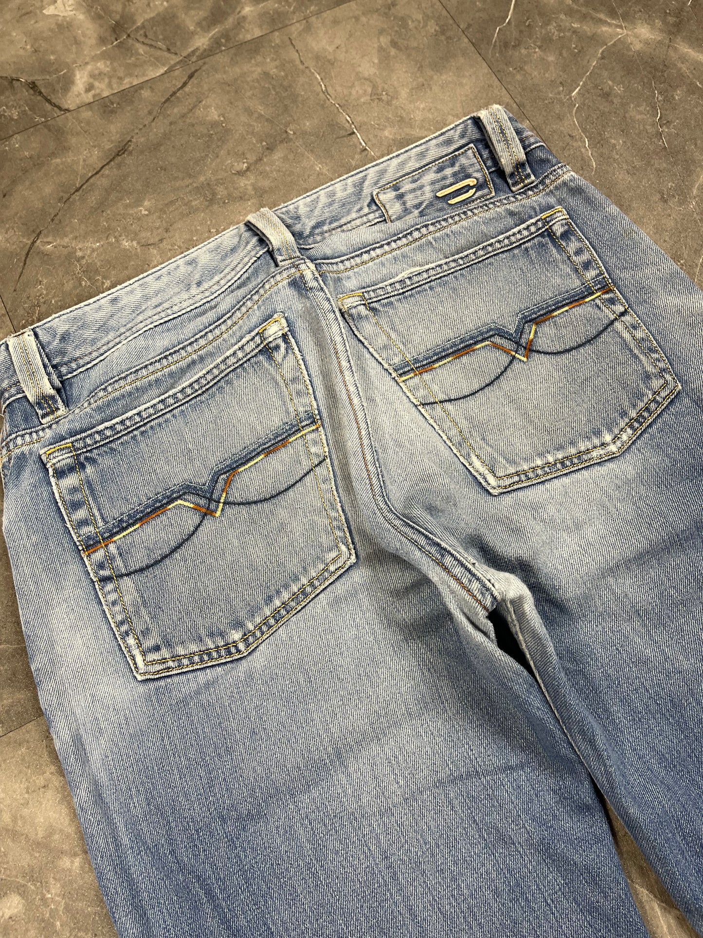 Rare Diesel Washed Baggy Jeans Size S