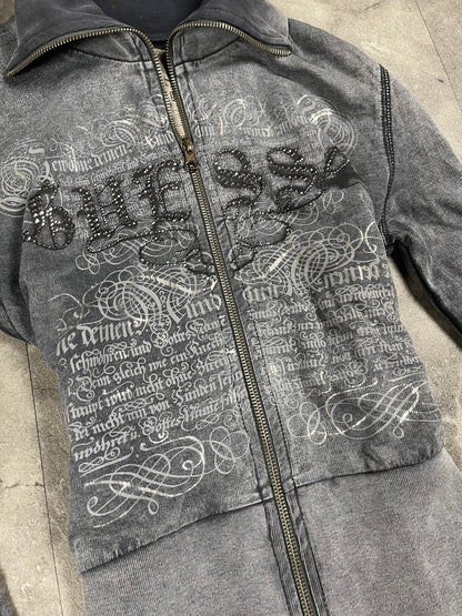 Guess Zip Hoodie Size S