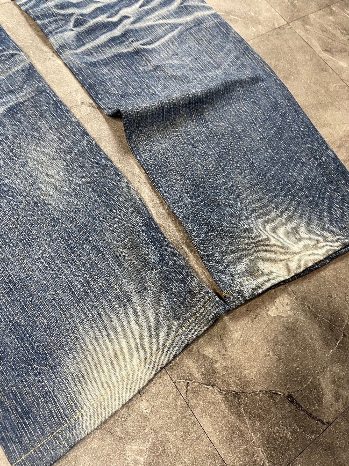 Rare Japanese Heavy Washed Denim M