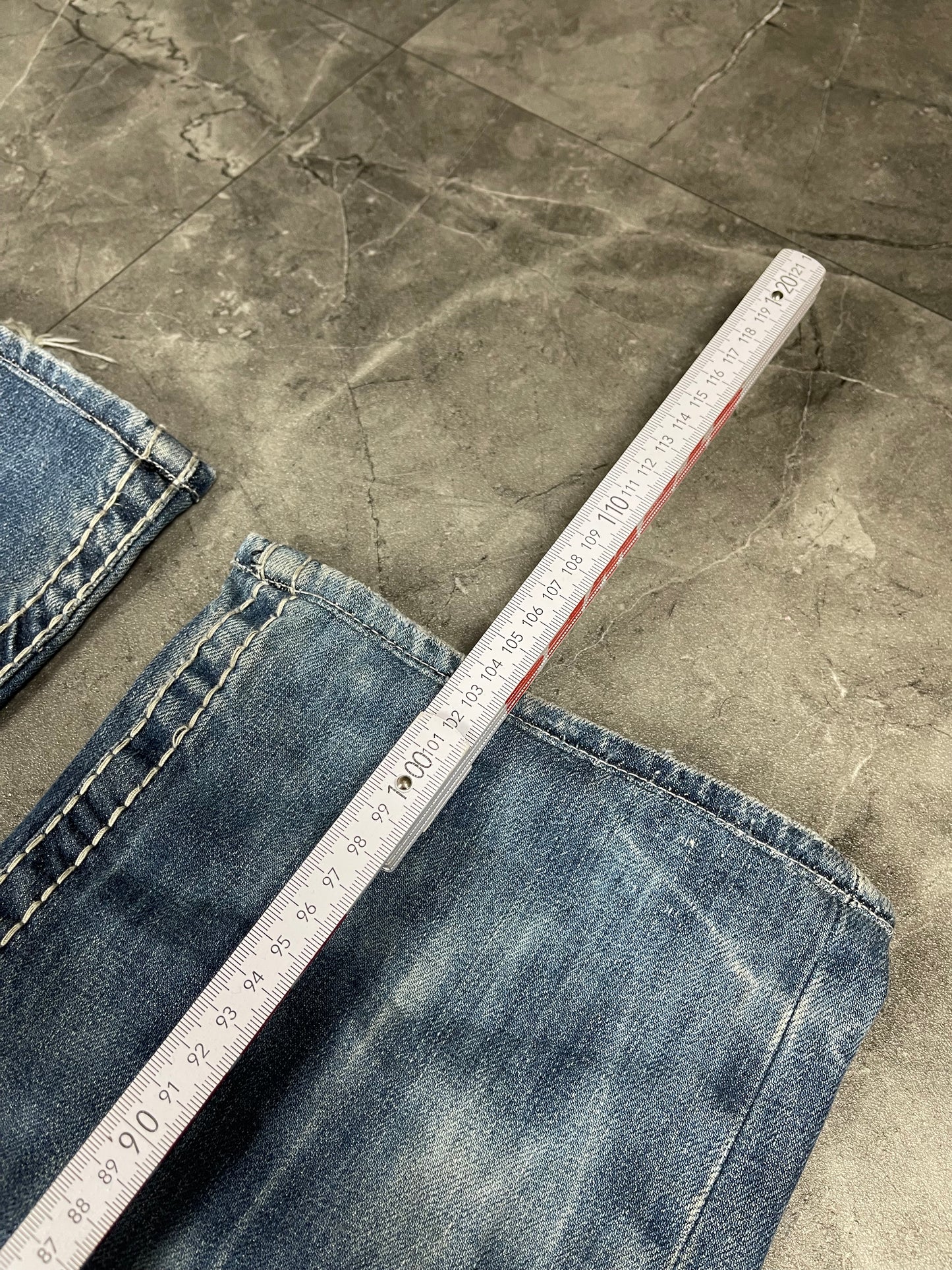 Rare Korean Buckaroo Heavy Washed Denim M