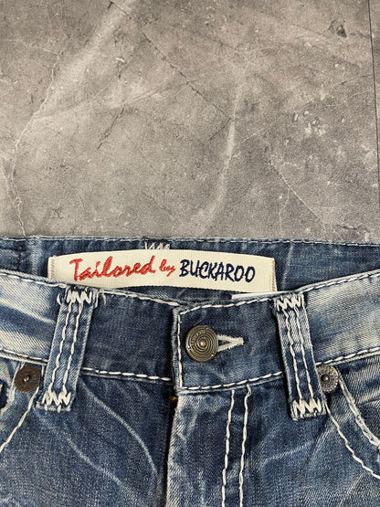 Rare Korean Buckaroo Heavy Washed Denim M