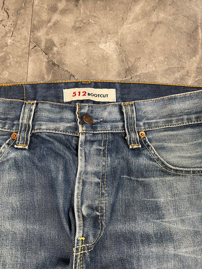 Rare Levi’s 512 Bootcut Jeans M